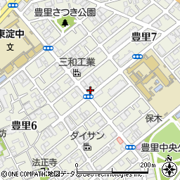辻阪薬店周辺の地図