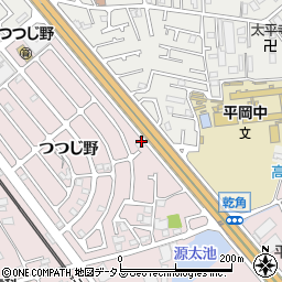 兵庫県加古川市平岡町つつじ野1-355周辺の地図