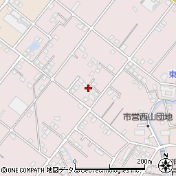 静岡県浜松市中央区西山町1942周辺の地図