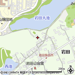 岡山県赤磐市岩田639周辺の地図