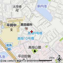 兵庫県加古川市平岡町新在家1907-7周辺の地図