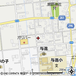 静岡県浜松市中央区市野町2410周辺の地図
