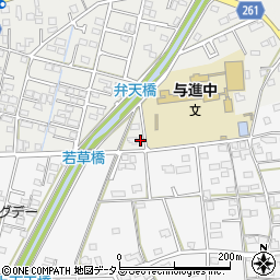静岡県浜松市中央区市野町1409周辺の地図