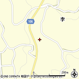 広島県神石郡神石高原町李181周辺の地図