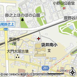 静岡県袋井市愛野3075-22周辺の地図