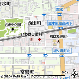 兵庫県西宮市末広町周辺の地図