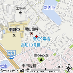 兵庫県加古川市平岡町新在家1907-6周辺の地図