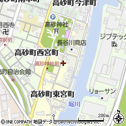 兵庫県高砂市高砂町東宮町120周辺の地図