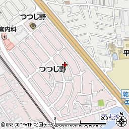 兵庫県加古川市平岡町つつじ野1-254周辺の地図