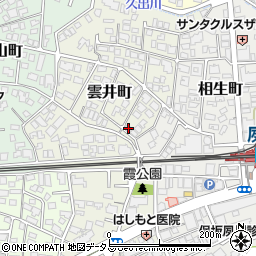 兵庫県西宮市雲井町5-4周辺の地図