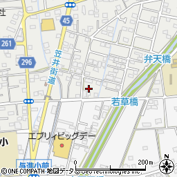 静岡県浜松市中央区市野町1511周辺の地図
