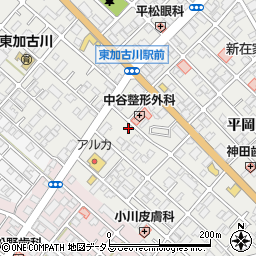 兵庫県加古川市平岡町新在家101-1周辺の地図