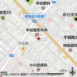 兵庫県加古川市平岡町新在家104-1周辺の地図