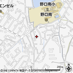 兵庫県加古川市野口町古大内232周辺の地図