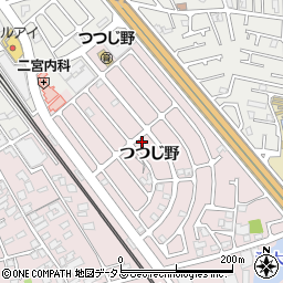 兵庫県加古川市平岡町つつじ野1-244周辺の地図