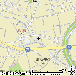 静岡県菊川市加茂1589周辺の地図