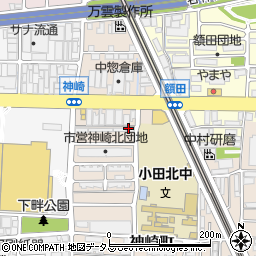 タムラ精研所周辺の地図