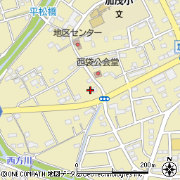 静岡県菊川市加茂1671周辺の地図