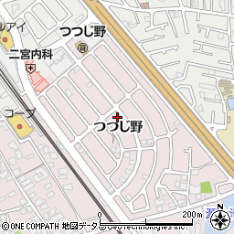 兵庫県加古川市平岡町つつじ野1-236周辺の地図
