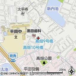 兵庫県加古川市平岡町新在家1907-5周辺の地図