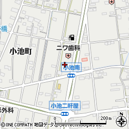 ファミリーマート浜松小池町西店周辺の地図