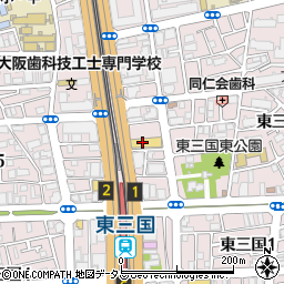 ジョイサウンド JOYSOUND 東三国店周辺の地図
