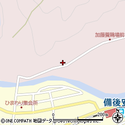 広島県三次市吉舎町上安田88周辺の地図