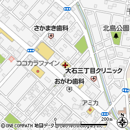 ローソン豊橋佐藤三丁目店周辺の地図