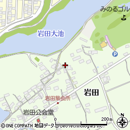 岡山県赤磐市岩田263周辺の地図