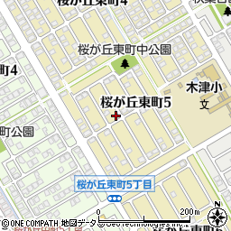 兵庫県神戸市西区桜が丘東町5丁目4-6周辺の地図