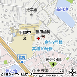 兵庫県加古川市平岡町新在家1779-14周辺の地図