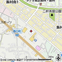愛知県豊橋市西口町土橋7周辺の地図