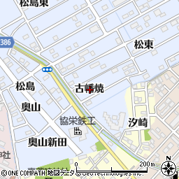 愛知県豊橋市牟呂町古幡焼周辺の地図