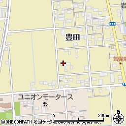 静岡県磐田市豊田185周辺の地図
