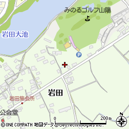 岡山県赤磐市岩田550周辺の地図