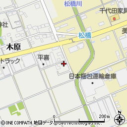 静岡県袋井市木原500周辺の地図
