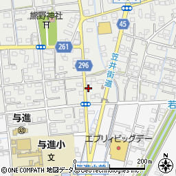 静岡県浜松市中央区市野町1577周辺の地図