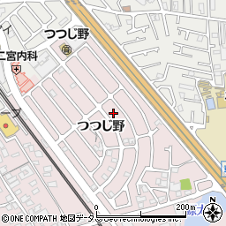 兵庫県加古川市平岡町つつじ野1-262周辺の地図