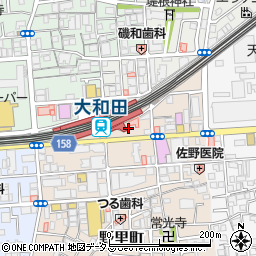 タカラブネ大和田店周辺の地図