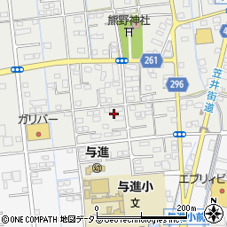 静岡県浜松市中央区市野町2393周辺の地図