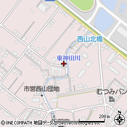 静岡県浜松市中央区西山町1849周辺の地図
