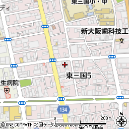 ジェイ・ティ・エフ大阪（合同会社）周辺の地図