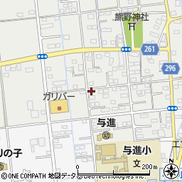 静岡県浜松市中央区市野町2413周辺の地図