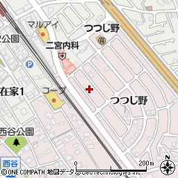 兵庫県加古川市平岡町つつじ野1-193周辺の地図