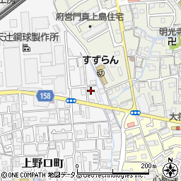 大阪府門真市上野口町5-22周辺の地図