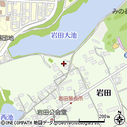 岡山県赤磐市岩田628周辺の地図