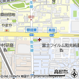 [葬儀場]高田団地集会所周辺の地図