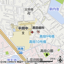兵庫県加古川市平岡町新在家1779-15周辺の地図