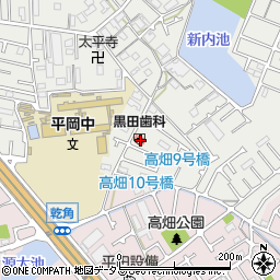 兵庫県加古川市平岡町新在家1907-1周辺の地図