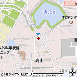 愛知県豊橋市飯村町高山130-3周辺の地図